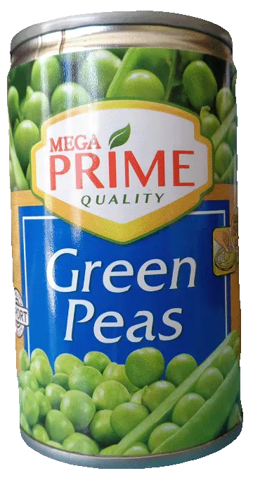 Mega Prime Green Peas